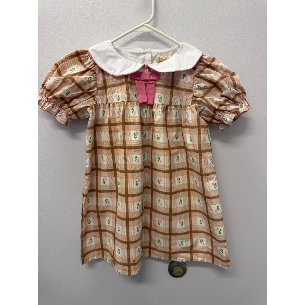 The Beaufort bonnet size 6 plaid dress